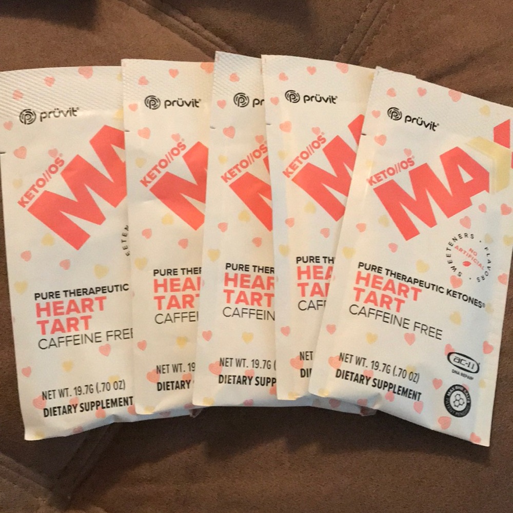 Pruvit Keto OS Max - Heart Tart - Caffeine Free